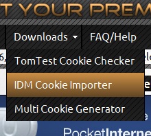 Idm Cookie Importer By Tomtest Exelon